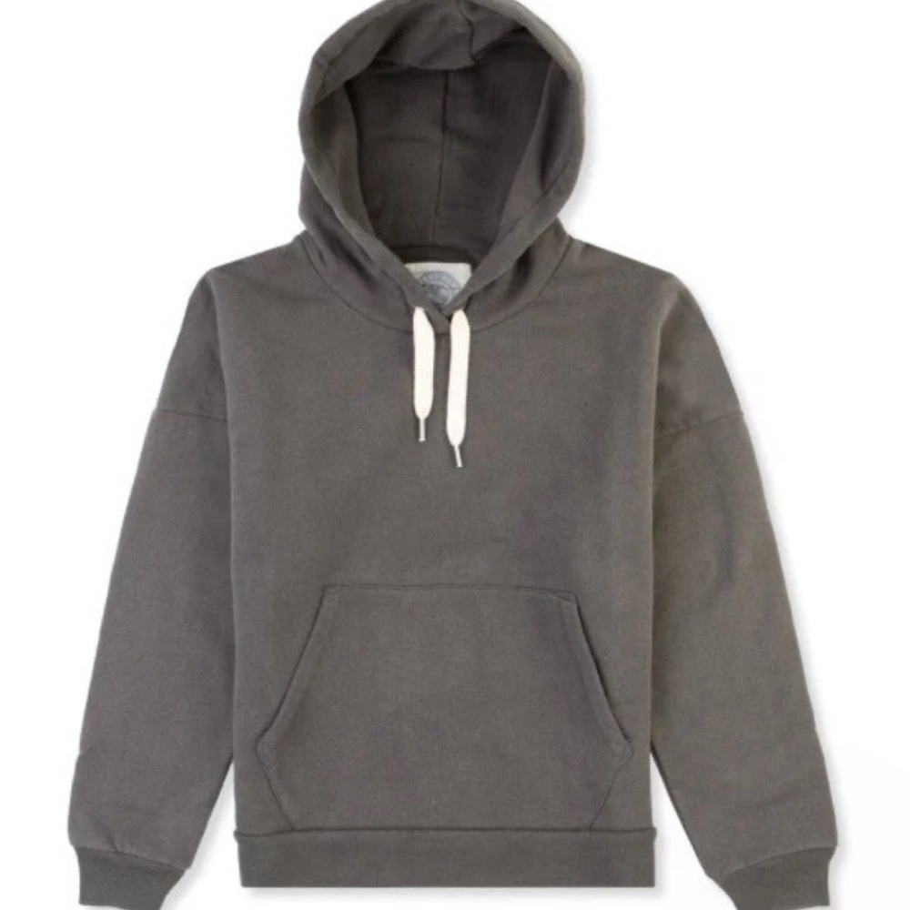 Outerknown Second Spin Gray Unisex Hoodie